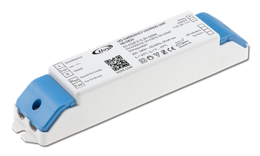 Smart LED Tube Emergency Kit - HEI Series Smart Emergency Lighting Units for AC LED Tubes - HEI