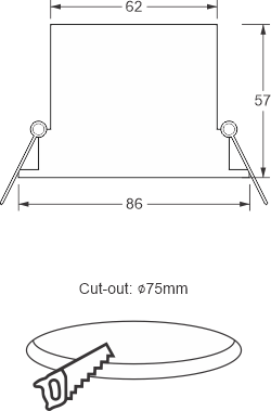 HLS-L Dimensions